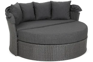 Sofa ogrodowa z baldachimem Sydney Grey / Grey Melange - Sofy ogrodowe - miniaturka - grafika 6
