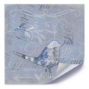 Plakaty - Plakat FEEBY Abstrakcyjny obraz ptaka, 40x40 cm - miniaturka - grafika 1