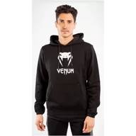 Bluzy sportowe męskie - Venum Bluza Z Kapturem Classic Hoodie Black - miniaturka - grafika 1
