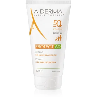 A-Derma Creme Tres Haut Protection AD SPF50+ 150ml - Kremy do twarzy z filtrem - miniaturka - grafika 1
