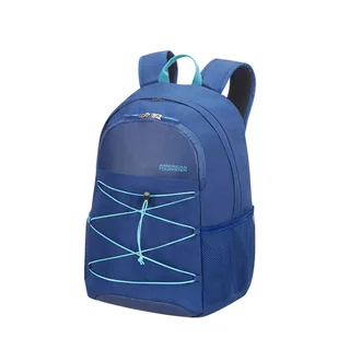 American Tourister Road Quest Medium for 15.6 cala laptop plecak, 28 L, Deep Water Blue 107659/0490 - Torby na laptopy - miniaturka - grafika 2