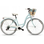 Rowery - GOETZE Mood 7B 28 cali Damski Błękitny - miniaturka - grafika 1