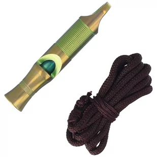 Gwizdek sygnalizacyjny We Knife Green Titanium z linką Paracord (A-05CP) - Survival - akcesoria - miniaturka - grafika 3