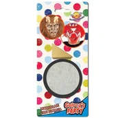 Gadżety dla niej i dla niego - Guirca Make-up party "Farba do makijażu z gąbeczką", srebrna, GUIRCA , 9 g GU15630 - miniaturka - grafika 1