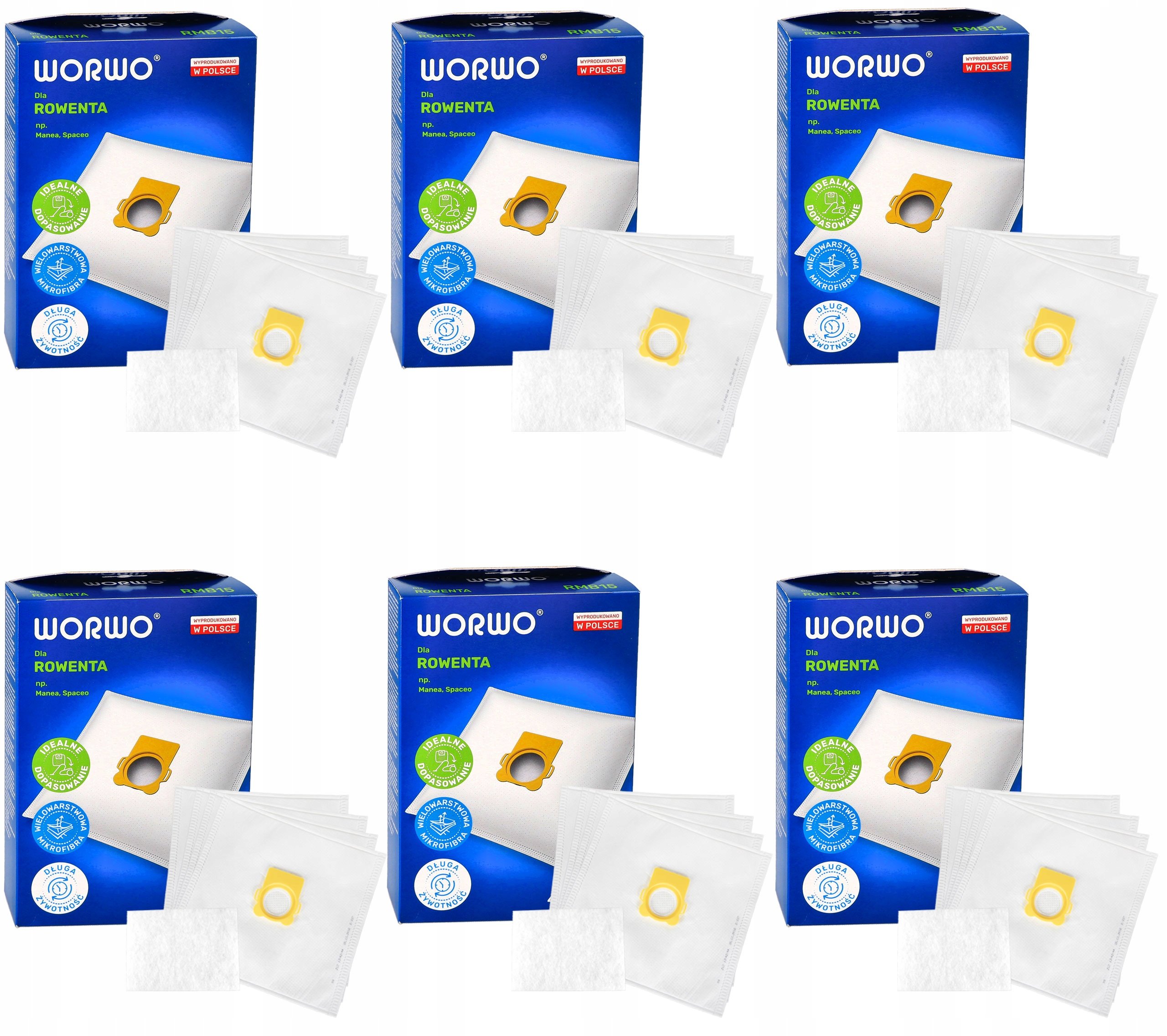 Worki do odkurzacza Rowenta Compacteo Power Space