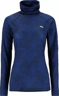 Kombinezony - Damska bluzka termoaktywna Kari traa FIERCE LONG SLEEVE royal rozmiar M - miniaturka - grafika 1