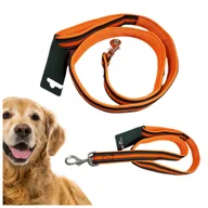 Smycze dla psów - Smycz Dla Psa Treningowa Miękka Odblaskowa Elastyczna1,2M - miniaturka - grafika 1