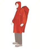 Plecaki - Tatonka Peleryna przeciwdeszczowa – wodoszczelna powłoka przeciwdeszczowa z wbudowaną ochroną przed deszczem na plecak i kapturem ze sznurkiem – łącznie z workiem – rozmiary XS – L - miniaturka - grafika 1