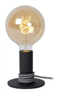 Lampy stojące - Lampex MARIT Czarna E27 Lampka stołowa Lucide 45576/01/30 45576/01/30 - miniaturka - grafika 1