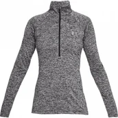 Bluzy damskie - Damska bluza treningowa UNDER ARMOUR Tech 1/2 Zip - Twist - miniaturka - grafika 1