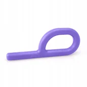 Gryzaki dla dzieci - Gryzak Logopedyczny ARK Grabber P GŁADKI Fioletowy XXT/Twardy - miniaturka - grafika 1