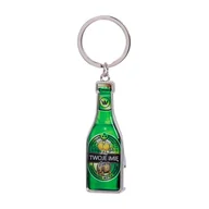 Breloki - Brelok Otwieracz Metal Butelka Męski - Zielony - miniaturka - grafika 1