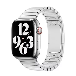 Apple bransoleta panelowa w kolorze srebrnym do koperty 38/40/41 mm - Akcesoria do smartwatchy - miniaturka - grafika 1