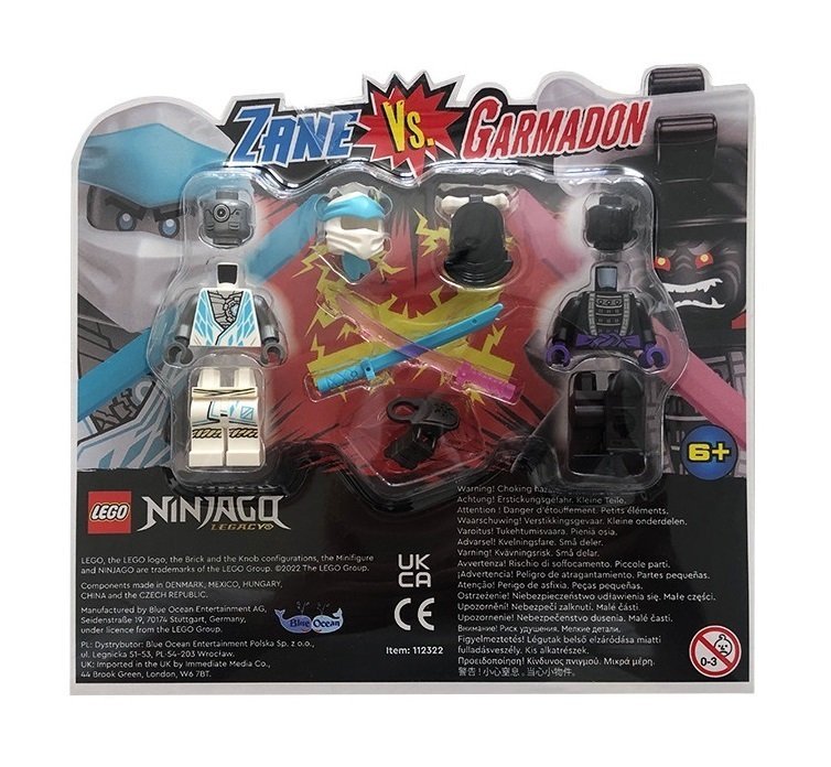 LEGO Ninjago Blister – Zane vs. Garmadon #112322