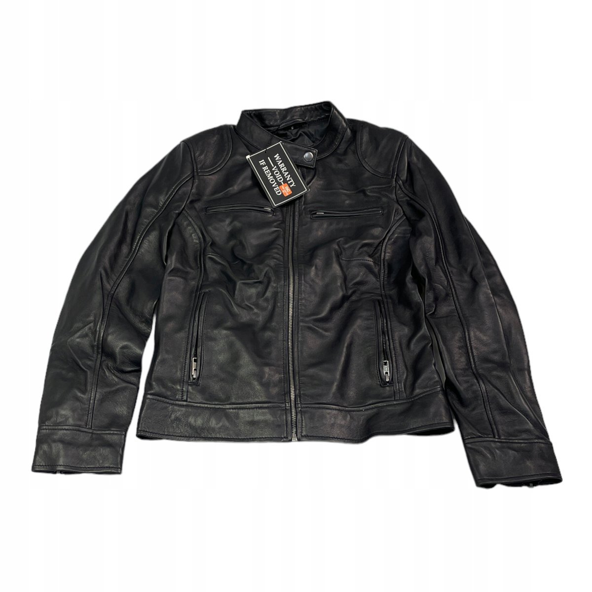 Skórzana kurtka damska ramoneska Real Leather S