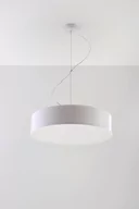 Lampy sufitowe - Sollux Lighting Lampa Wisząca Arena biała duża - SL.0120 - miniaturka - grafika 1