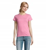 Koszulki i topy damskie - T-shirt Koszulka Damska WYSOKA JAKOŚĆ Sol's IMPERIAL 11502 Orchid Pink L - miniaturka - grafika 1