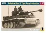 Modele do sklejania - Italeri Model plastikowy Panzerkampfwagen VI Ausf E Tiger wczesna produkcja OD 199 ZŁ! GXP-644643 - miniaturka - grafika 1