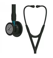 Urządzenia medyczne - Stetoskop Littmann Cardiology IV 6201 Stetoskop kardiologiczny Black-Finish, przewód - czarny, trzonek niebieski - miniaturka - grafika 1