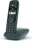 Telefony stacjonarne - Gigaset AE690 antracyt - miniaturka - grafika 1