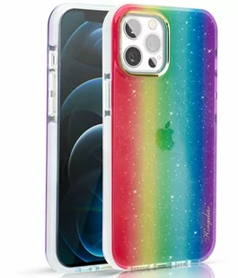 Kingxbar iPhone 12 PRO MAX Ombre Series-Rainbow - Etui i futerały do telefonów - miniaturka - grafika 1