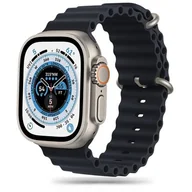 Akcesoria do smartwatchy - Tech-Protect Pasek IconBand Pro do Apple Watch 4/5/6/7/8/SE/Ultra 42/44/45/49mm Czarny - miniaturka - grafika 1