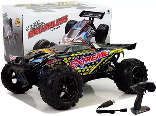 Import LEANToys Auto Rajdowe Wyścigowe Zdalnie Sterowane 1:18 Żółte ENOZE 9302E Prędkość 45 km/h LT-8417-0 - Zabawki zdalnie sterowane - miniaturka - grafika 1