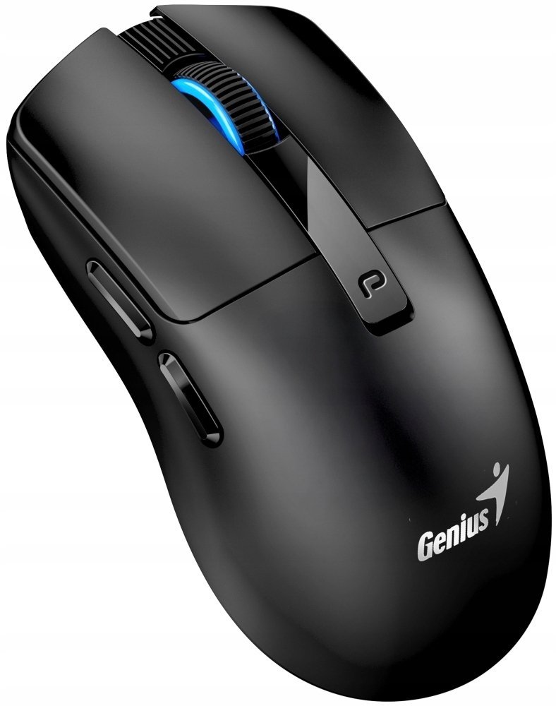 Genius NX-8280S BT Lightweight Black/ 3200 dpi/ bezprzewodowa/ dualna BT+2,4GHz/ cicha/ Copilot/ 6-przyciskowa/ czarna 31030052400