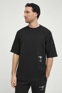 Koszulki męskie - G-Star Raw t-shirt bawełniany męski kolor czarny z nadrukiem - miniaturka - grafika 1