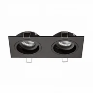 Lampy pozostałe - CHUCK DL 2 SQUARE SPOT CZARNY/BLACK 20068-BK - miniaturka - grafika 1