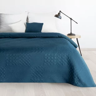 Narzuta 170 x 210 Pikowana Eurofirany Boni5 Granat - Narzuty - miniaturka - grafika 2