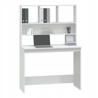 Biurka - Biurko VidaXL 823000 102 x 45 x 148 cm biały - miniaturka - grafika 1