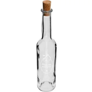 Browin Butelka 350ml z kork. nadruk Domowa nalewka-12 szt. - Domowy wyrób alkoholu - miniaturka - grafika 1