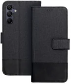 Etui i futerały do telefonów - Kabura GOMMA Book do XIAOMI Redmi Note 14 4G GLOBAL - 164,84mm x 78,15mm x 8,16mm czarny - miniaturka - grafika 1