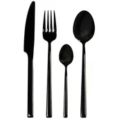 Zestawy sztućców - Komplet Czarnych Sztućców Como Black Ambition - miniaturka - grafika 1