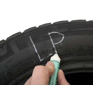 Kreda do opon RAIDEX Marker SISA - biała 12 szt. - Akcesoria wulkanizacyjne - miniaturka - grafika 4
