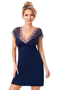 Koszulka Olimpia Dark Blue (Rozmiar XXL) - Piżamy damskie - miniaturka - grafika 1