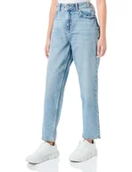 Spodnie damskie - s.Oliver Sales GmbH & Co. KG/s.Oliver Damskie spodnie jeansowe Mom Fit Tapered Leg Jeans spodnie Mom Fit Tapered Leg, niebieski, 48 - miniaturka - grafika 1