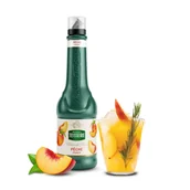 Owoce w puszkach i słoikach - Teisseire Puree Brzoskwinia 1 l - miniaturka - grafika 1