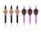 Halloween - Godan Świeczki Dia De Los Muertos na Halloween - 6 szt. PF-SHLM - miniaturka - grafika 1