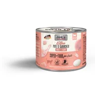 Mokra karma dla kotów - MAC's mokra karma dla kociąt indyk i królik 12x200 g - miniaturka - grafika 1