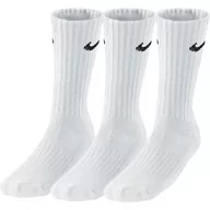 Skarpetki damskie - Skarpety NIKE Długie Białe Sportowe 3-pak Męskie SX4508-101 - miniaturka - grafika 1
