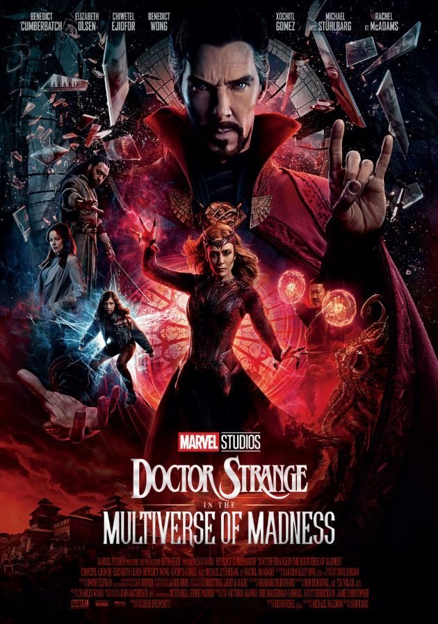 PODKŁADKA POD MYSZ Z Nadrukiem 22x18 cm DOCTOR STRANGE Tekst Prezent