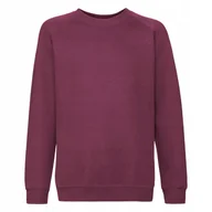 Bluzy dla dziewczynek - Bluza Dziecięca Raglan Sweat Burgundia r. 14-15(164) - miniaturka - grafika 1