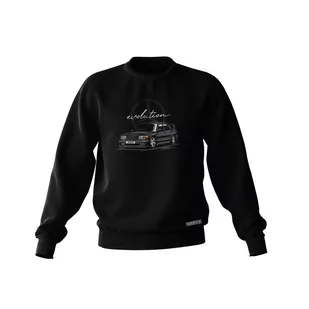 Czarna bluza MERCEDES 190E-M - Odzież do sportów motorowych - miniaturka - grafika 1