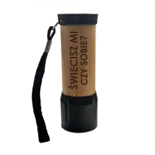 Świecisz mi czy sobie? - latarka z grawerem na prezent - Latarki - miniaturka - grafika 1