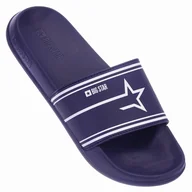 Klapki i japonki męskie - Klapki Męskie BIG STAR Granatowe MM174314 43 Granatowy - miniaturka - grafika 1