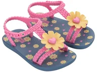 Buty dla dziewczynek - IPANEMA KIDS Ipanema Daisy Baby, japonki unisex, dzieci, 24 EU, Niebieski, 24 EU - miniaturka - grafika 1