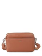 Torebki damskie - Calvin Klein - Damska torebka na ramię, pomarańczowy - miniaturka - grafika 1