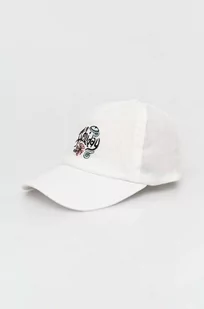 Rip Curl czapka z daszkiem kolor biały z aplikacją - Czapki damskie - miniaturka - grafika 1